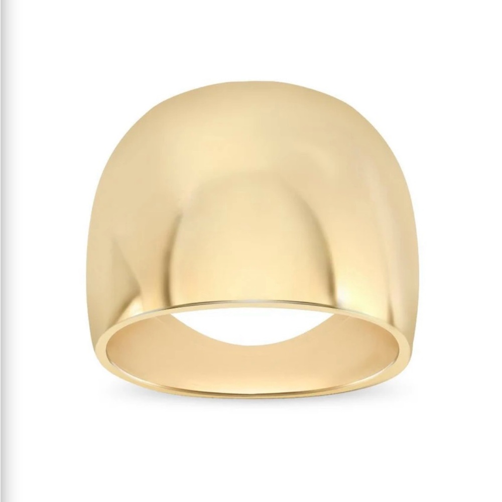 Helen Ficarola Big Gold Ring
